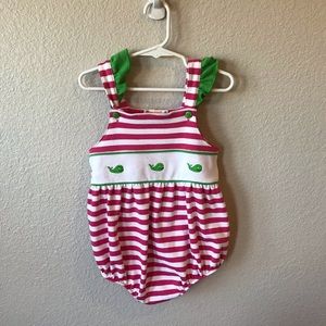 Baby Luigi 12 month Whale Romper